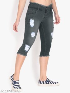Trendy Fashionista Women Capris