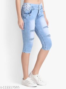 Trendy Elegant Women Capris