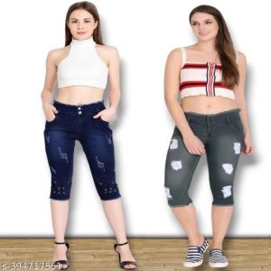 Trendy Fashionable Women Capris