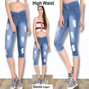 Fancy Partywear Women Capris