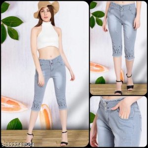 Comfy Glamorous Women Capris