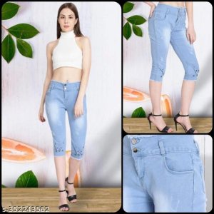 Comfy Glamorous Women Capris