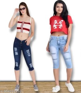 Fancy Ravishing Women Capris
