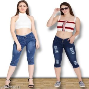 Trendy Glamorous Women Capris