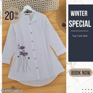 Stylish Partywear Women  Shirts