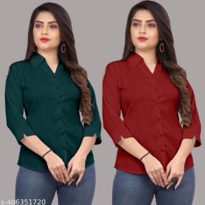 Classic Feminine Women Shirts