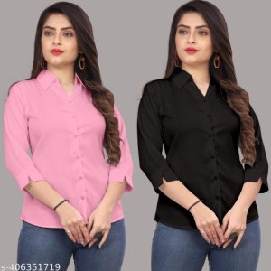 Classic Feminine Women Shirts
