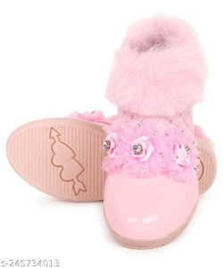 Fuzzy Beautiful Kids Girls Casual Shoes
