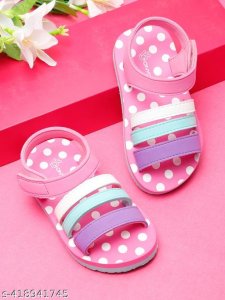 Fuzzy Gorgeous Kids Girls Sandals