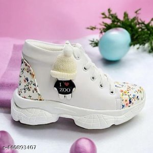 Fuzzy Elegant Kids Girls Casual Shoes