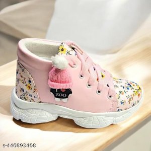 Fuzzy Elegant Kids Girls Casual Shoes