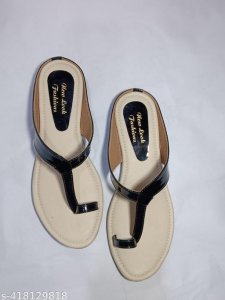 AMAZING TRADERS Syntethic Leather Flat Sandals