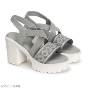 Canvas Heel Sandals