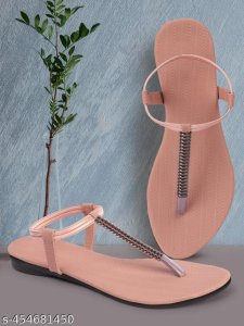 Pu Flat Sandals