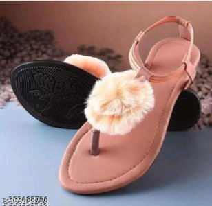 M A ENTERPRISES Syntethic Leather Flat Sandals