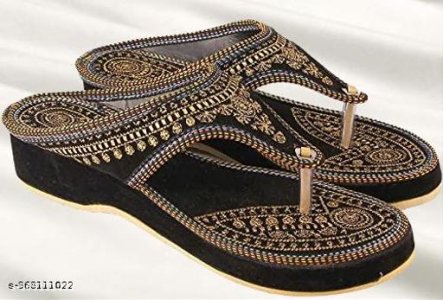 Canvas Wedge Sandals