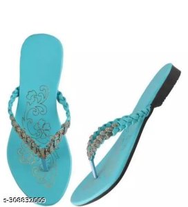 Synthetic Flat Sandals