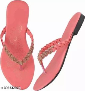 Synthetic Flat Sandals