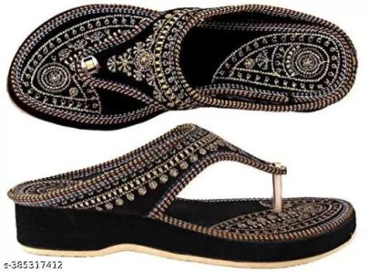PVC Wedge Sandals