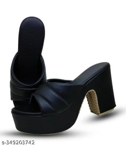 Synthetic Wedge Sandals