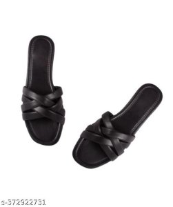 Syntethic Leather,Synthetic Flat Sandals