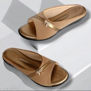 A S FOOT CRAFT PVC Flat Sandals