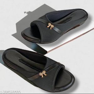 A S FOOT CRAFT PVC Flat Sandals