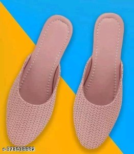 Syntethic Leather Flat Sandals