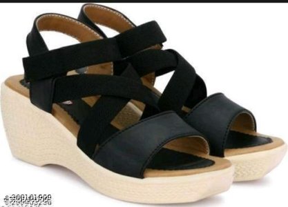  Syntethic Leather Flat Sandals
