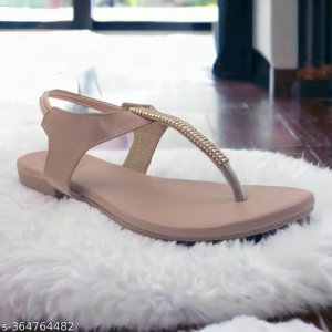 Pu Flat Sandals