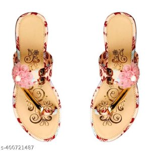 Synthetic Flat Sandals