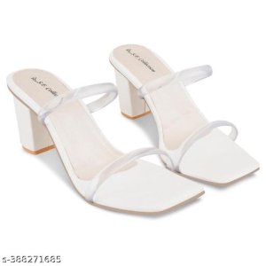 Leather Heel Sandals