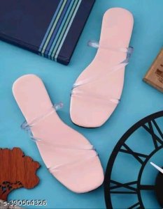 Synthetic Flat Sandals