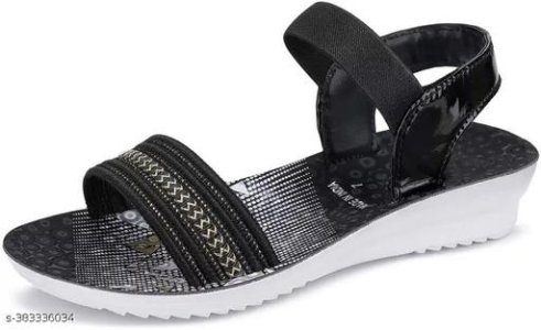 Pu Flat Sandals
