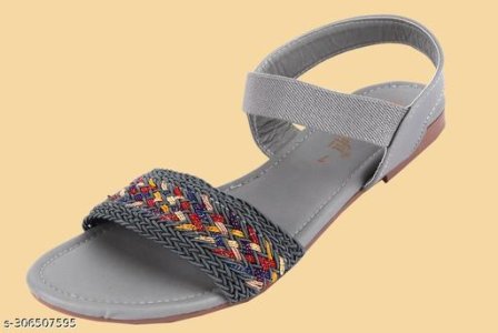 Pu Flat Sandals