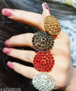 Twinkling Glittering Rings