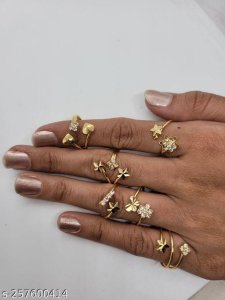 Shimmering Charming Rings