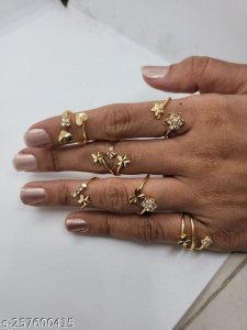 Shimmering Charming Rings