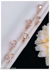 Shimmering Fancy Rings