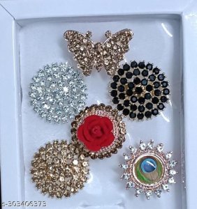 Shimmering Chunky Rings