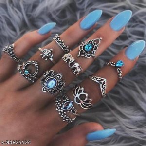 Elite Glittering Rings