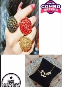 Twinkling Glittering Rings