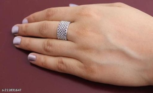 Shimmering Glittering Rings