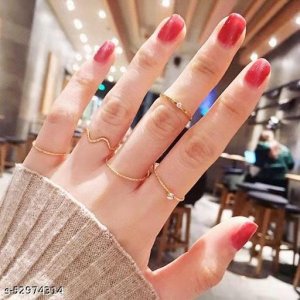 Twinkling Bejeweled Rings