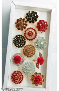 Twinkling Chunky Rings