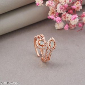 Shimmering Chunky Rings