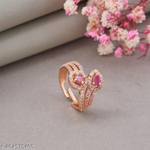 Shimmering Chunky Rings