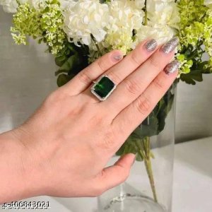 Shimmering Chunky Rings