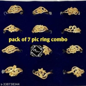 Shimmering Glittering Rings