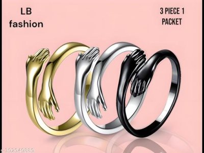 Sizzling Glittering Rings